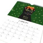 frida catlo january calendar