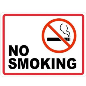 no smoking Signs Singapore