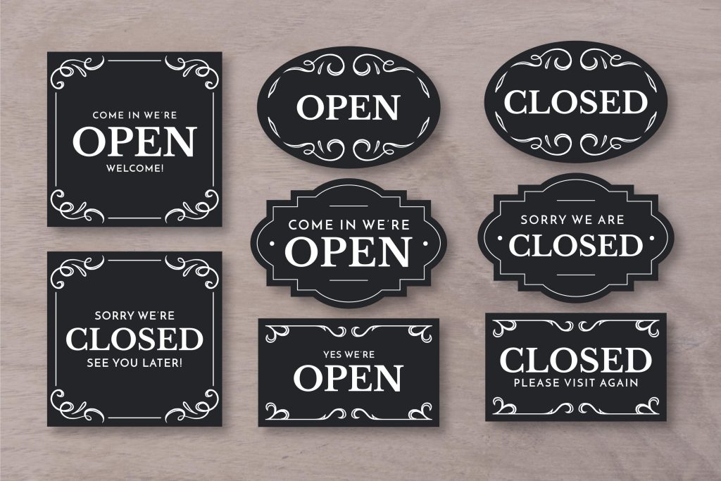 Door Label Signage Can Improve Your Business in Singapore
