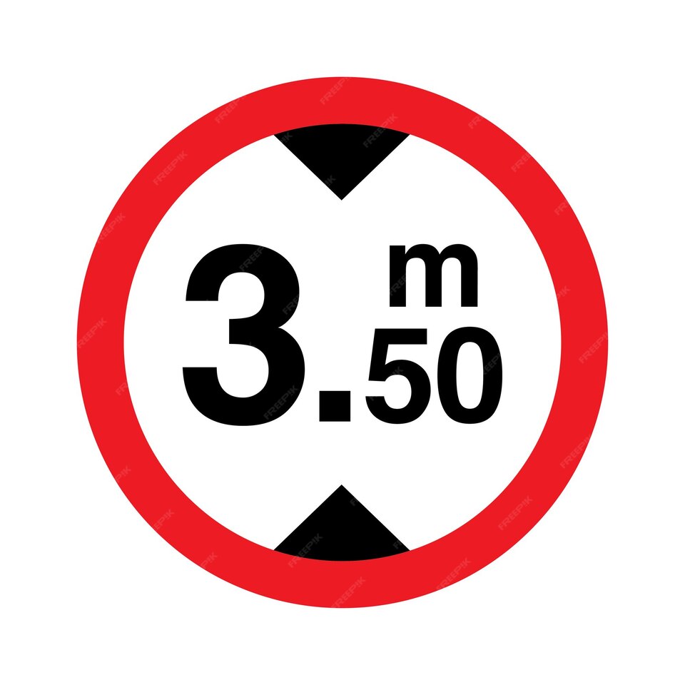 height limit signage