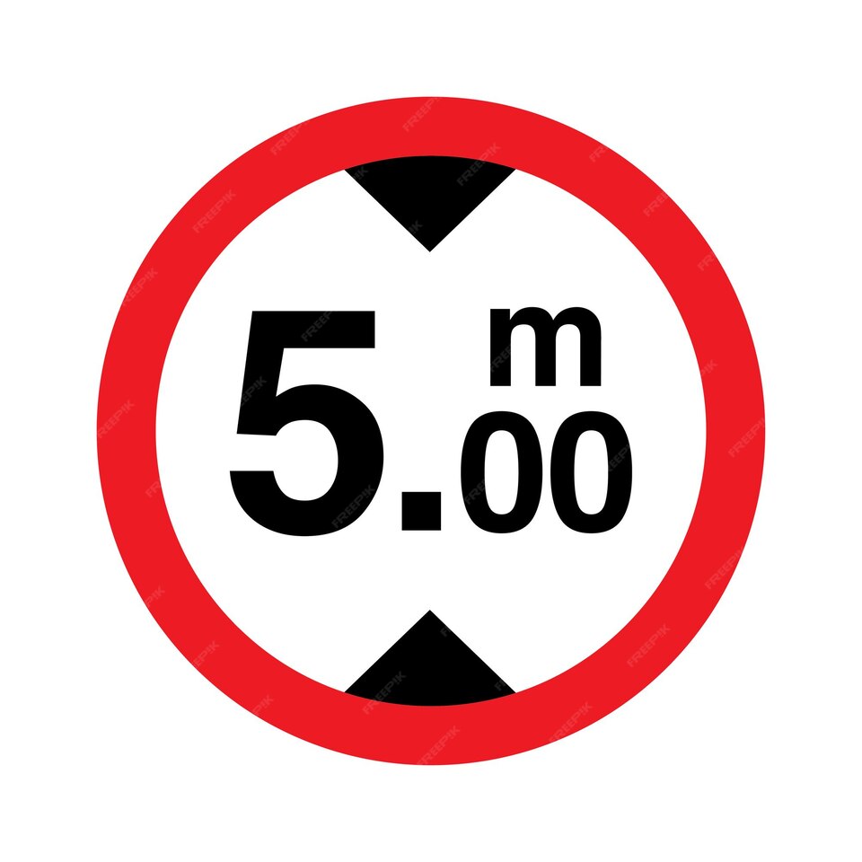 height limit signage