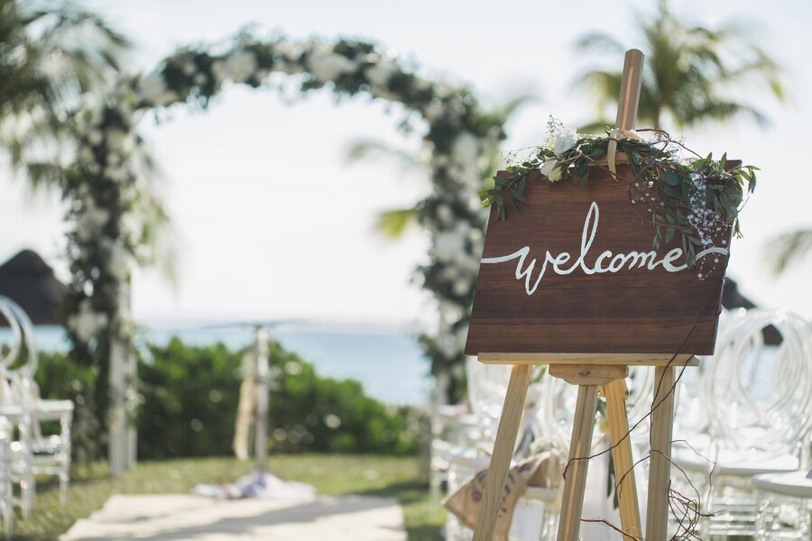 wedding signage singapore